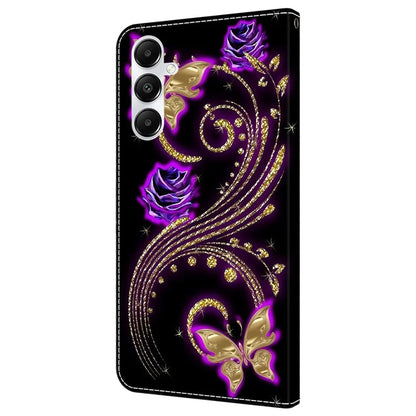 For Samsung Galaxy A55 5G Magnetic Case 3D Pattern Printing Card Holder Phone Cover