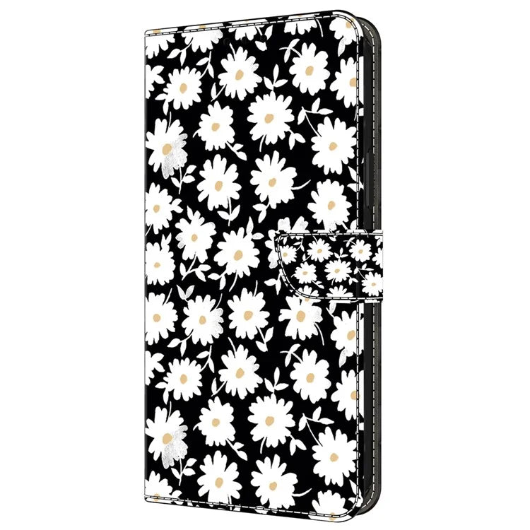 For Samsung Galaxy A55 5G Cell Phone Case Printed 3D Pattern Stand Leather Cover