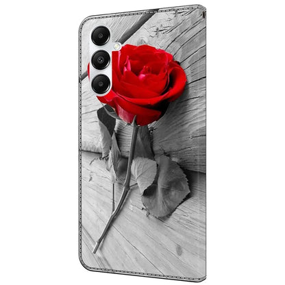 For Samsung Galaxy A55 5G Cell Phone Case Printed 3D Pattern Stand Leather Cover
