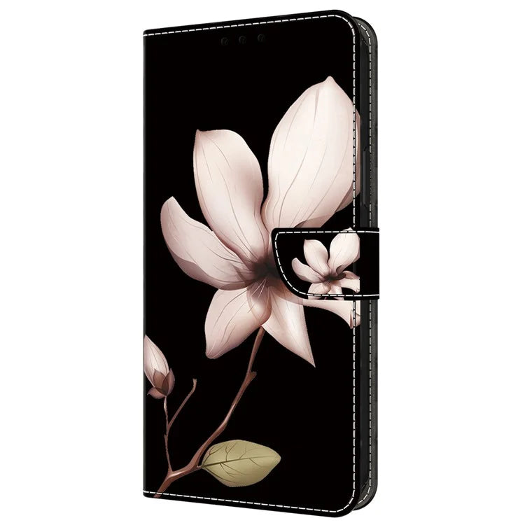 For Samsung Galaxy A55 5G Cell Phone Case Printed 3D Pattern Stand Leather Cover