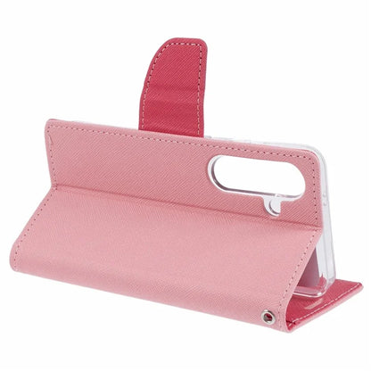 MERCURY GOOSPERY For Samsung Galaxy S24+ Wallet Case Splicing Color Leather Cover