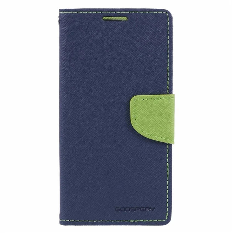 MERCURY GOOSPERY For Samsung Galaxy S24 Leather Case Wallet Cover Splicing Color