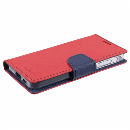 MERCURY GOOSPERY For Samsung Galaxy S24 Leather Case Wallet Cover Splicing Color