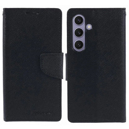 MERCURY GOOSPERY For Samsung Galaxy S24 Leather Case Wallet Cover Splicing Color