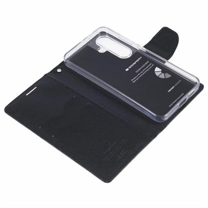 MERCURY GOOSPERY For Samsung Galaxy S24 Leather Case Wallet Cover Splicing Color
