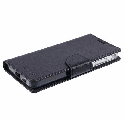 MERCURY GOOSPERY For Samsung Galaxy S24 Leather Case Wallet Cover Splicing Color