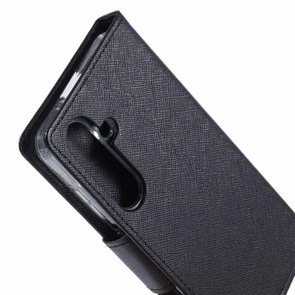 MERCURY GOOSPERY For Samsung Galaxy S24 Leather Case Wallet Cover Splicing Color