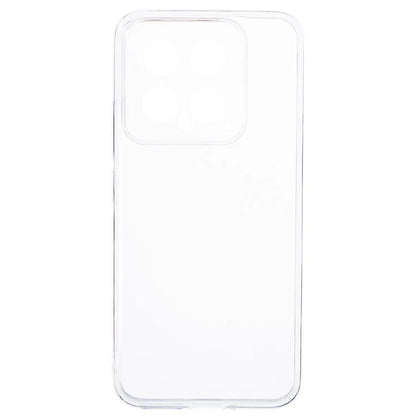 For Xiaomi 14 Cell Phone Case Clear Watermark-free 2.0mm TPU Back Shell