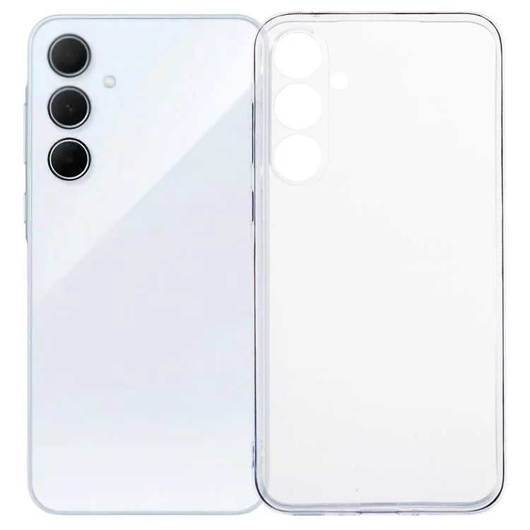 For Samsung Galaxy A35 5G TPU Case Clear Watermark-free 2.0mm Phone Cover