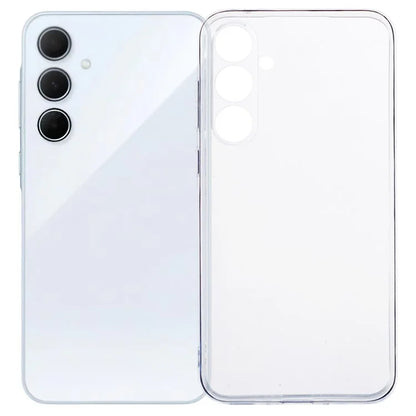 For Samsung Galaxy A35 5G TPU Case Clear Watermark-free 2.0mm Phone Cover