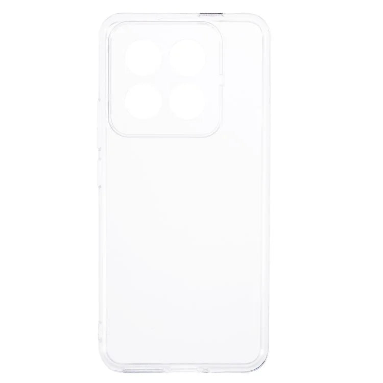 For Xiaomi 14 Pro Case 2.0mm Watermark-free Clear TPU Phone Back Cover