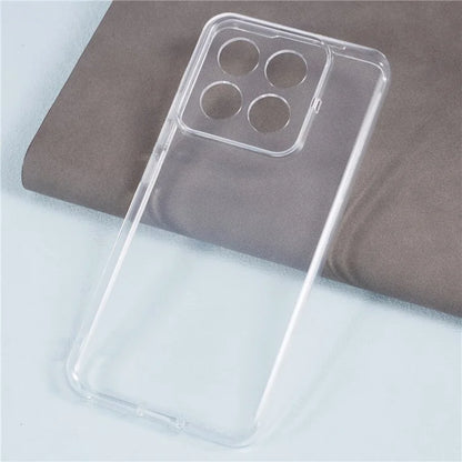 For Xiaomi 14 Pro Case 2.0mm Watermark-free Clear TPU Phone Back Cover