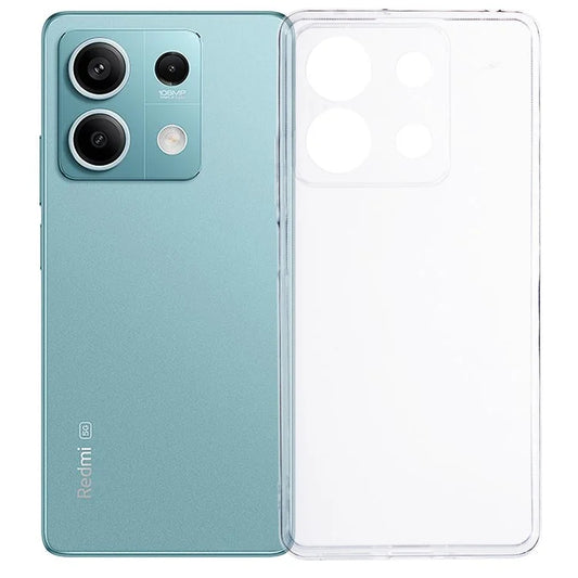 For Xiaomi Redmi Note 13 5G / 13 5G (China) Clear Case Watermark-free Slim-Fit TPU Phone Protector
