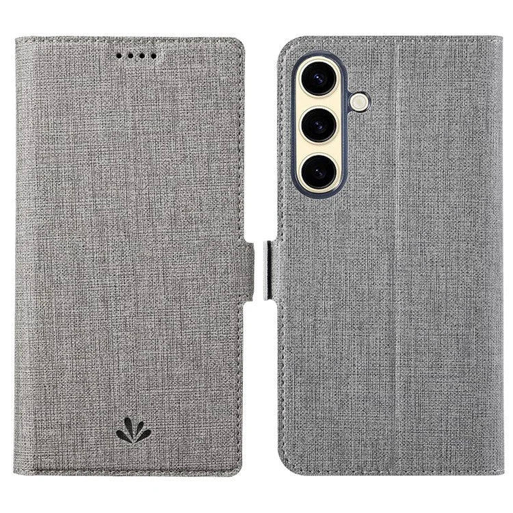 VILI DMK Series for Samsung Galaxy S24 Case PU Leather Folio Stand Phone Cover