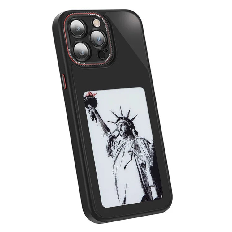For iPhone 13 Pro Max Customized Pattern Phone Case Ink Projection Display Cover