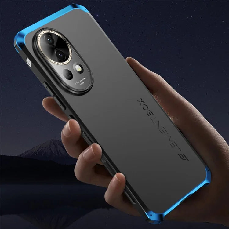 ELEMENT BOX For Huawei nova 12 Pro 5G / nova 12 Ultra 5G Case Metal Frame 3-Piece Design Slim Cover / Gold