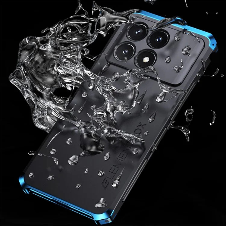 ELEMENT BOX For Xiaomi Redmi K70 5G / K70 Pro 5G Phone Case Anti-drop Cover / Silver