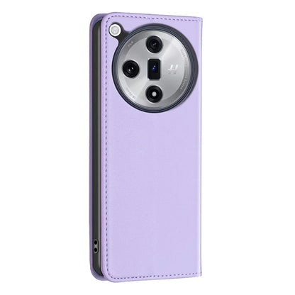 BINFEN COLOR BF18 For Oppo Find X7 Ultra Phone Cover Magnetic Closure Flip Leather Case