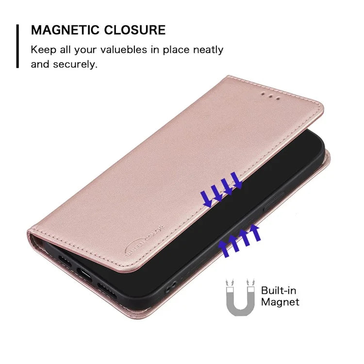 BINFEN COLOR BF18 For Oppo Find X7 Ultra Phone Cover Magnetic Closure Flip Leather Case