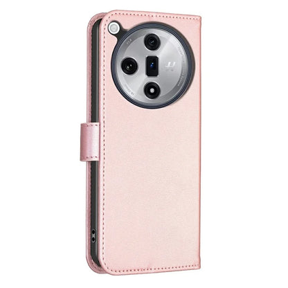 For Oppo Find X7 Ultra Phone Case Imprinted Clover Pattern Drop-proof Cover