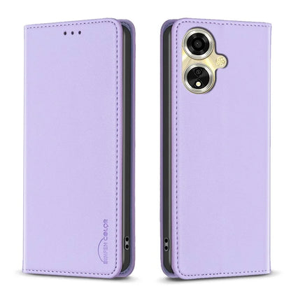 BINFEN COLOR BF18 For Oppo A59 5G Cover Magnetic Closure Card Slots Phone Case