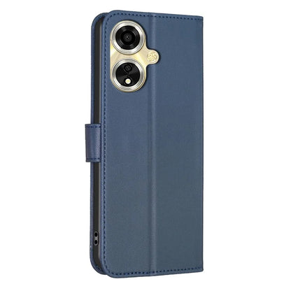 For Oppo A59 5G Magnetic Case Leather Clover Pattern Phone Cover