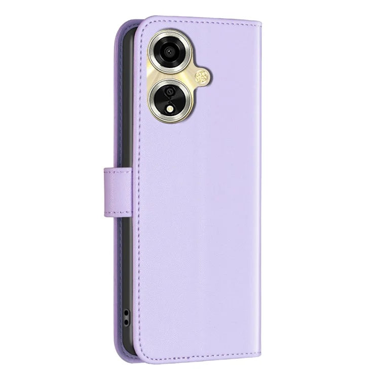 BINFEN COLOR BF17 For Oppo A59 5G Magnetic Phone Case PU Leather Cover with Card Holder