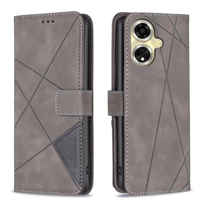 BINFEN COLOR BF05 For Oppo A59 5G Protective Folio Case Card Holder Leather Phone Cover