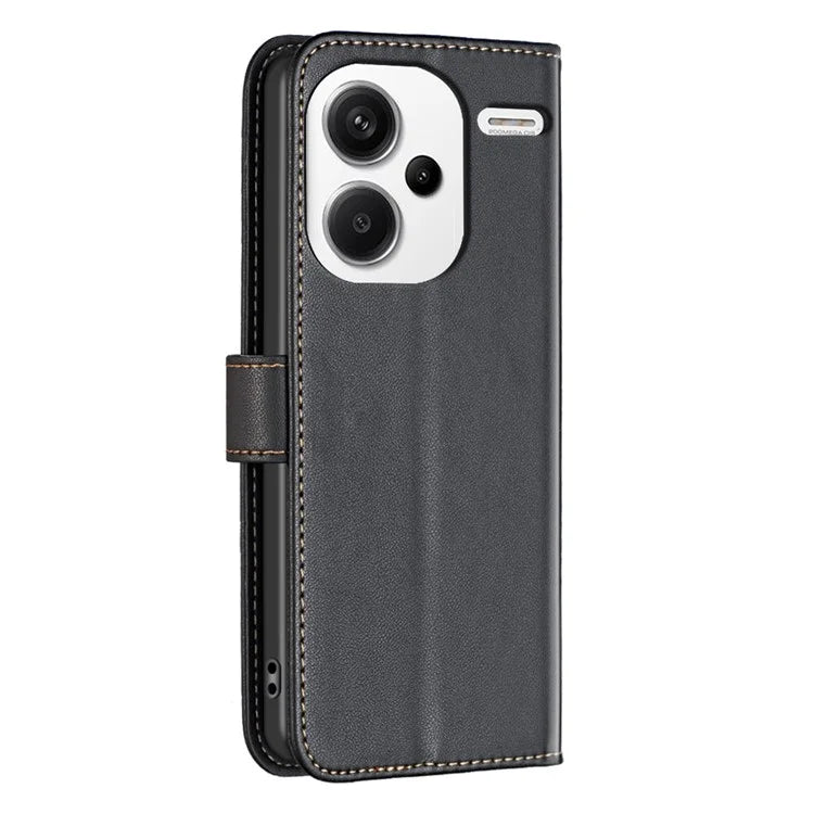 BINFEN COLOR BF17 For Xiaomi Redmi Note 13 Pro+ 5G Case PU Leather Wallet Cover