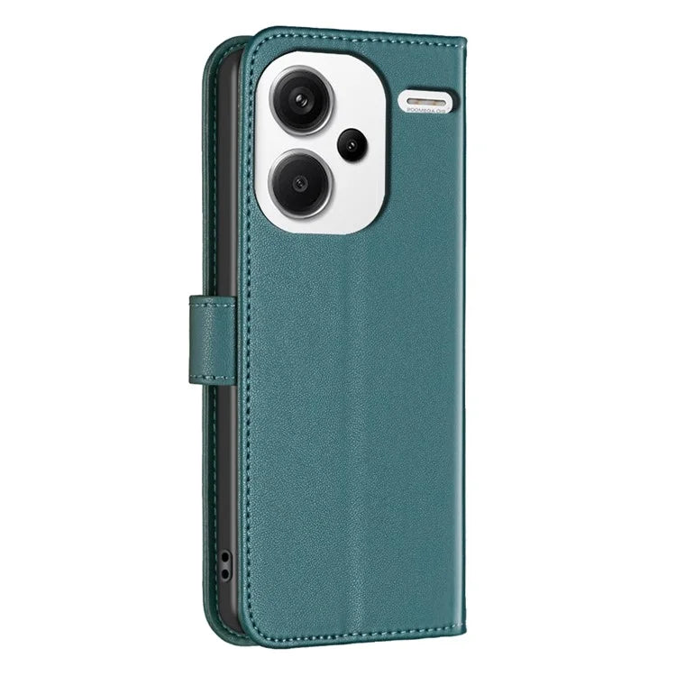 BINFEN COLOR BF17 For Xiaomi Redmi Note 13 Pro+ 5G Case PU Leather Wallet Cover