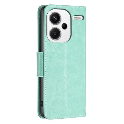 For Xiaomi Redmi Note 13 Pro+ 5G Leather Case with Wallet Stand Butterfly Imprinted