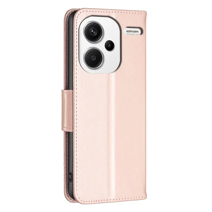For Xiaomi Redmi Note 13 Pro+ 5G Leather Case with Wallet Stand Butterfly Imprinted