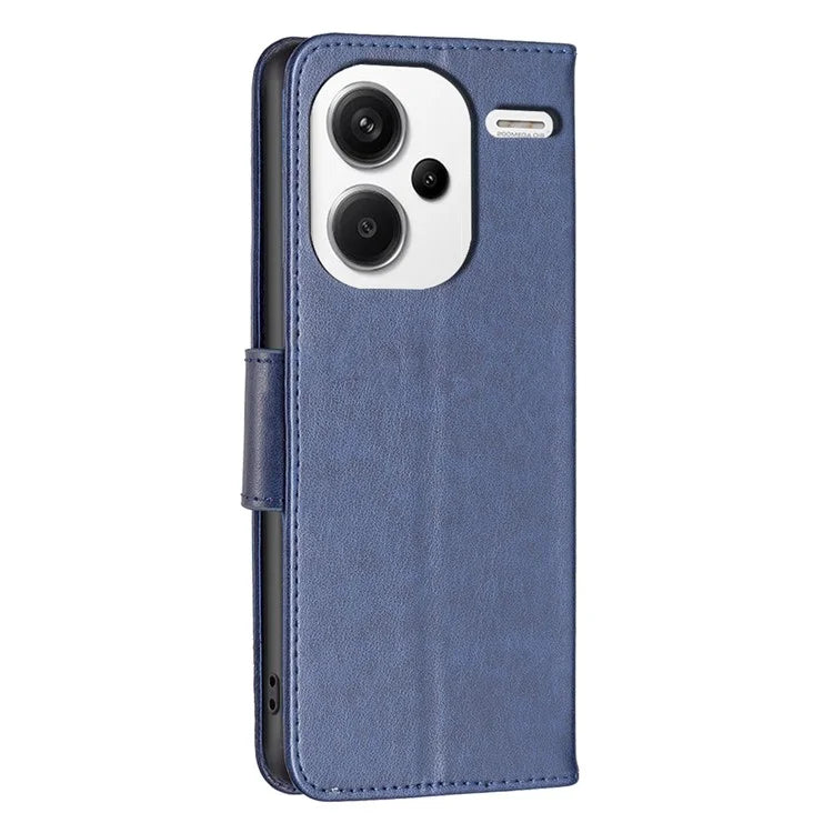 For Xiaomi Redmi Note 13 Pro+ 5G Leather Case with Wallet Stand Butterfly Imprinted