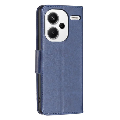 For Xiaomi Redmi Note 13 Pro+ 5G Leather Case with Wallet Stand Butterfly Imprinted