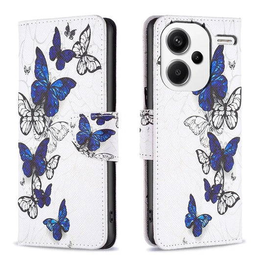 For Xiaomi Redmi Note 13 Pro+ 5G Case Wallet Leather Cover Pattern Printing