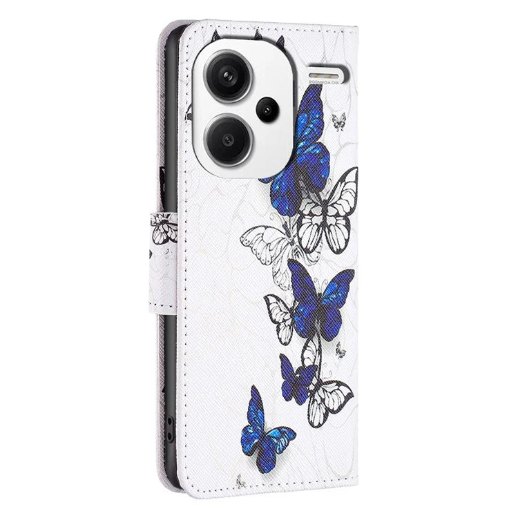 For Xiaomi Redmi Note 13 Pro+ 5G Case Wallet Leather Cover Pattern Printing