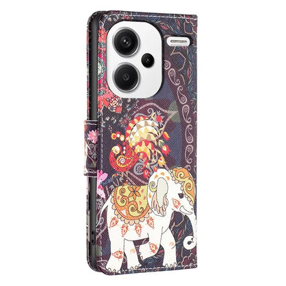 For Xiaomi Redmi Note 13 Pro+ 5G Case Wallet Leather Cover Pattern Printing