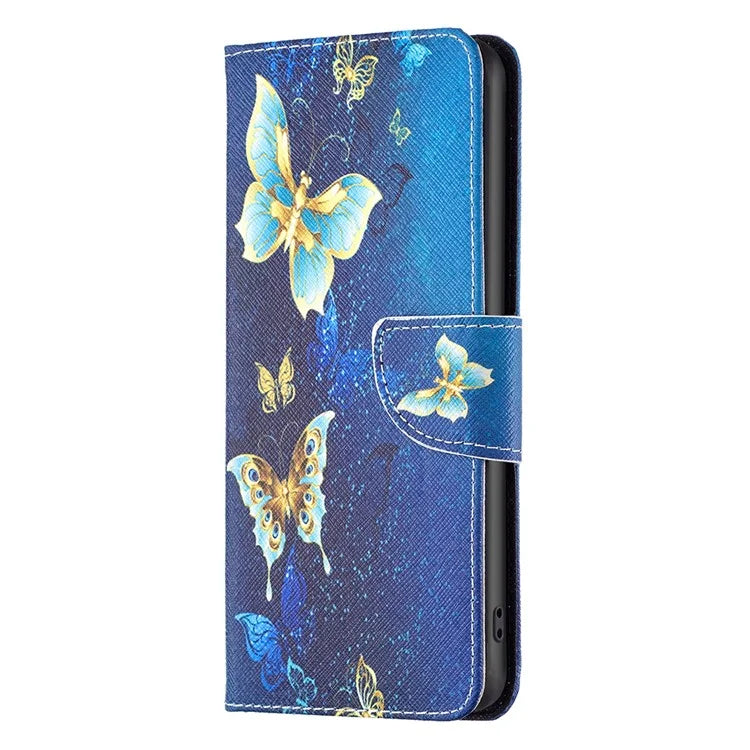For Xiaomi Redmi Note 13 Pro+ 5G Case Wallet Leather Cover Pattern Printing