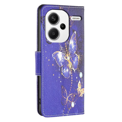 For Xiaomi Redmi Note 13 Pro+ 5G Case Wallet Leather Cover Pattern Printing