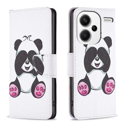 For Xiaomi Redmi Note 13 Pro+ 5G Case Wallet Leather Cover Pattern Printing