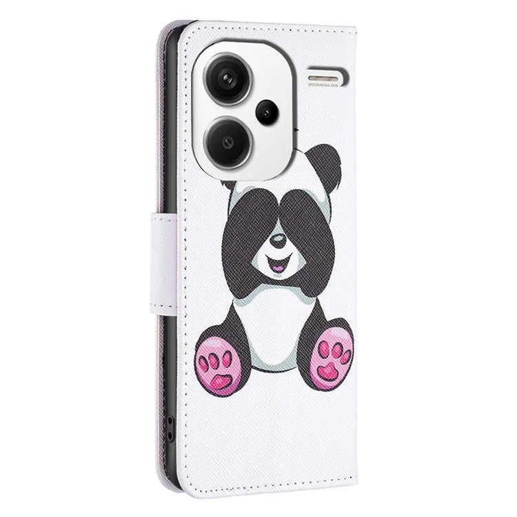 For Xiaomi Redmi Note 13 Pro+ 5G Case Wallet Leather Cover Pattern Printing