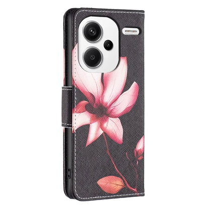 For Xiaomi Redmi Note 13 Pro+ 5G Case Wallet Leather Cover Pattern Printing