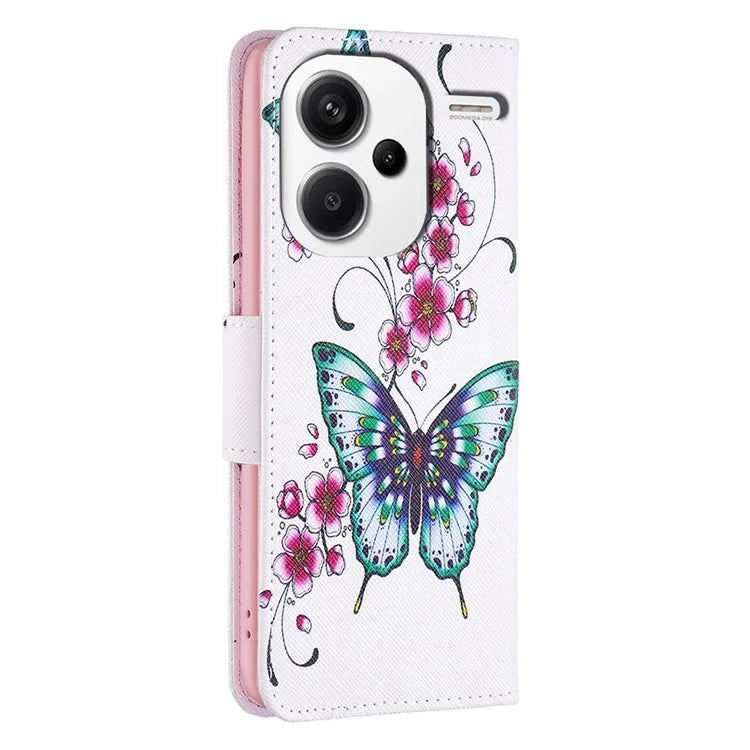 For Xiaomi Redmi Note 13 Pro+ 5G Case Wallet Leather Cover Pattern Printing