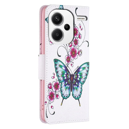 For Xiaomi Redmi Note 13 Pro+ 5G Case Wallet Leather Cover Pattern Printing