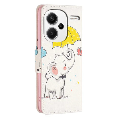 For Xiaomi Redmi Note 13 Pro+ 5G Case Wallet Leather Cover Pattern Printing