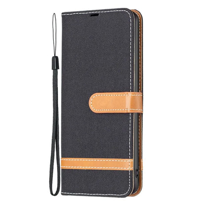 For Xiaomi Redmi Note 13 Pro+ 5G Wallet Case Jeans Cloth Texture Phone Cover