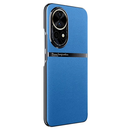 For Huawei nova 12 5G Case PU Leather Coating Phone Cover Anti-scratch
