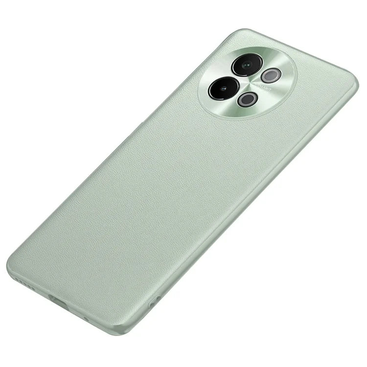 For vivo S18e 5G Phone Case Texture PU Leather Scratch Resistant Back Cover