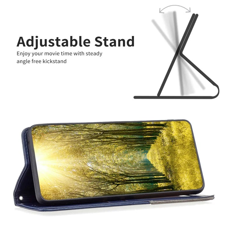 For Xiaomi Redmi Note 13 Pro+ 5G Case PU Leather Phone Cover with TPU Shockproof Shell