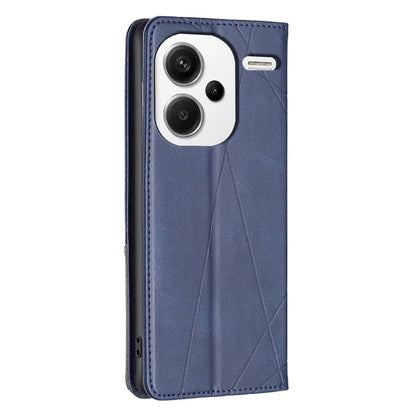 For Xiaomi Redmi Note 13 Pro+ 5G Case PU Leather Phone Cover with TPU Shockproof Shell